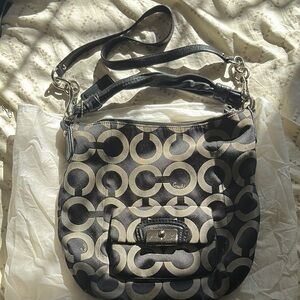 Coach Black and Tan Women's Bag